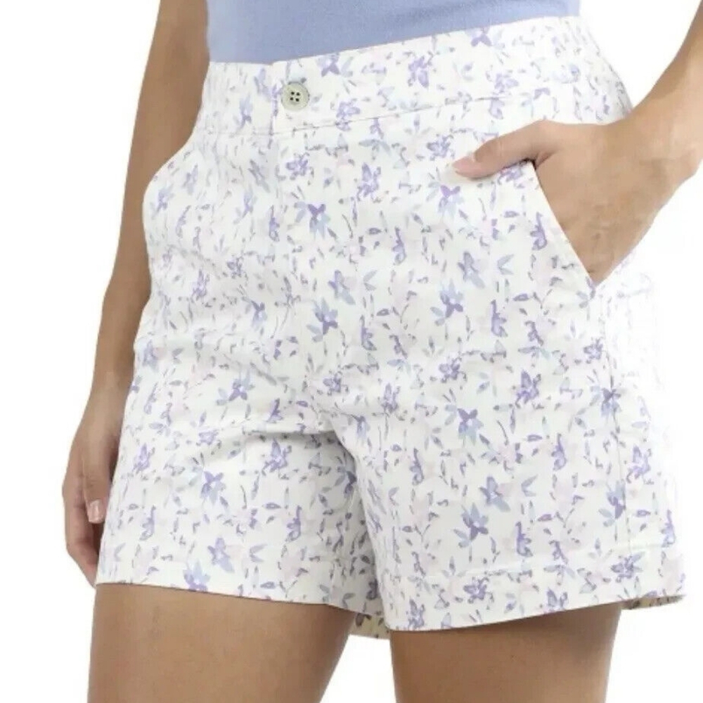 3 For $12 Clearance Jachs Girlfriend‎ Floral Print Chino Shorts